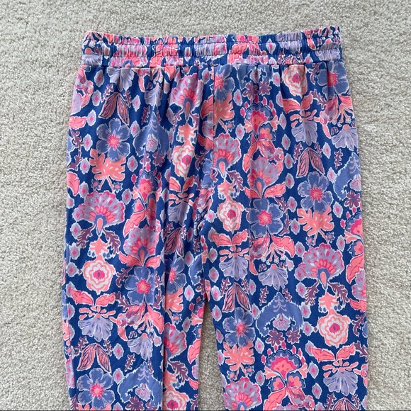 Lilly Pulitzer Lola pull on pant in iris blue week it resort pants - Picture 9 of 10